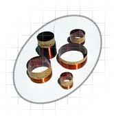 multi-layer round wire coils